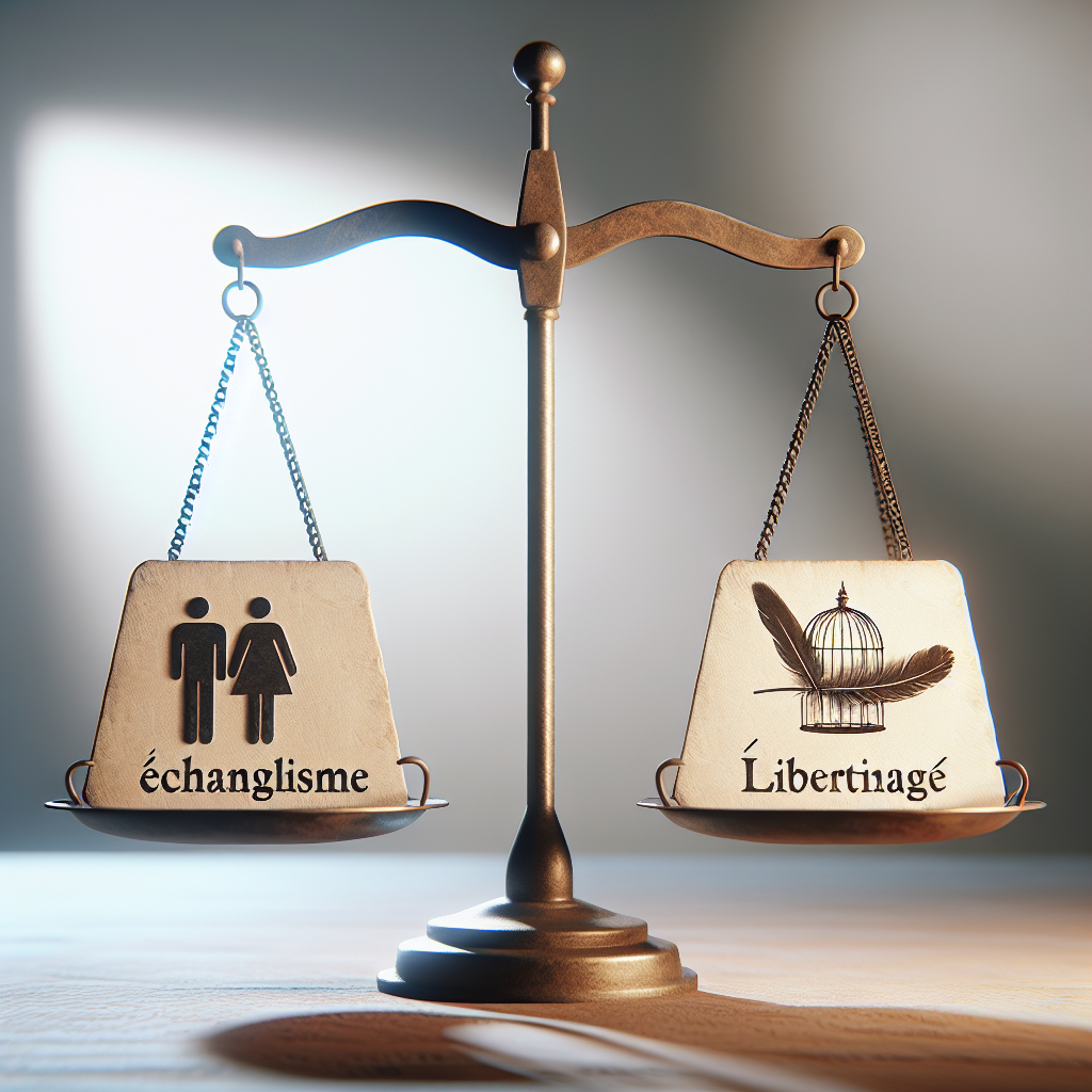 Échangisme vs Libertinage : Déchiffrons les Nuances d’un Univers Libertin